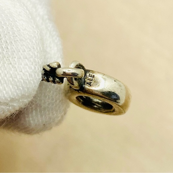 EUC HTF Pandora 791510 Sterling Silver Game Set Match Tennis Sports Dangle Charm - Picture 8 of 9